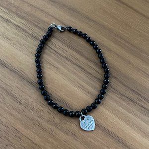 Return to Tiffany Collection Black Bracelet